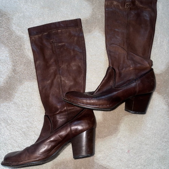 Frye Rory Scrunch Boot 9.5 - Picture 3 of 5